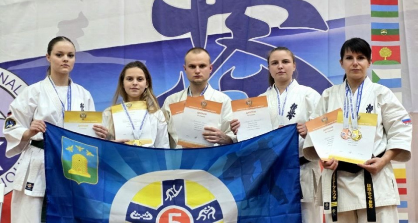 Тамбовские спортсмены отличились на всероссийских соревнованиях по киокусинкай в Кирове