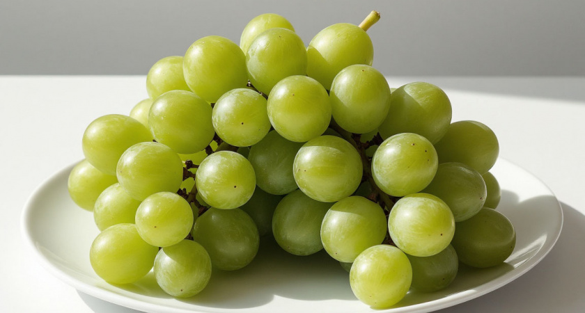 Гигантский "пластиковый" зеленый виноград появился в "Магните": что это за фрукт и не опасно ли его есть?