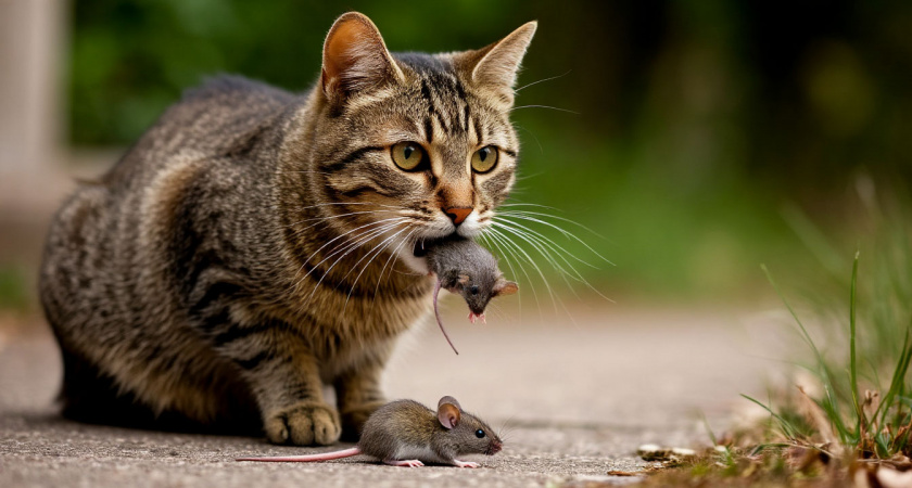 «Я для тебя старалась»: что означает, когда кошка приносит вам дохлых мышей и птиц