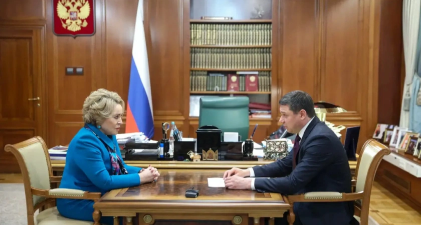 Валентина Матвиенко обсудила с главой Тамбовской области Евгением Первышовым развитие региона и поддержку аграриев
