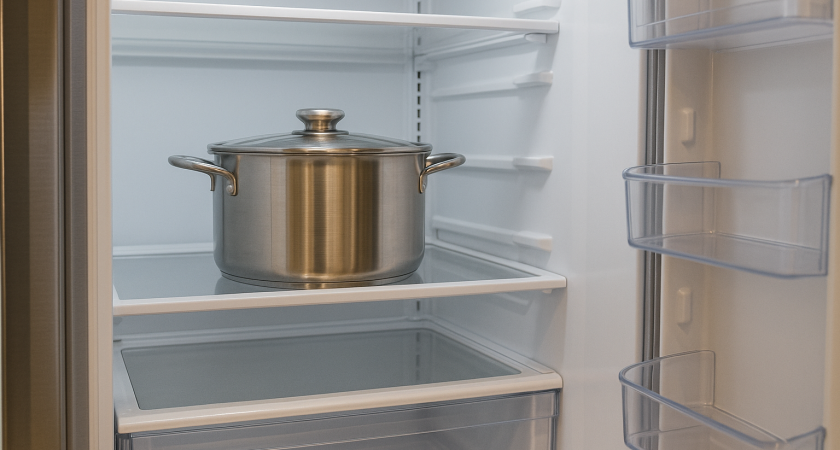 До седых волос ставила кастрюли в холодильник, но перестала — и вам советую: есть 4 веских причины