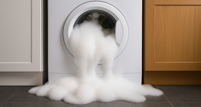 Почему стиральная машина выпускает пену наружу и что нужно сделать, чтобы остановить «пенный побег» - ценные советы мастера