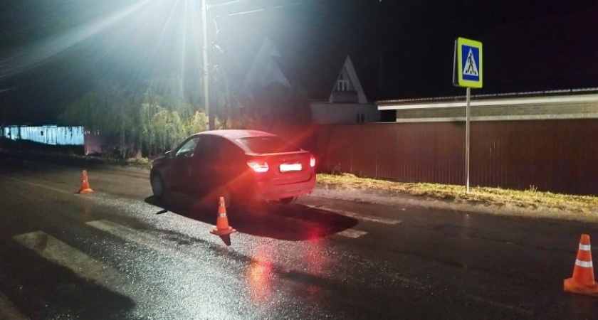 В Моршанске на «зебре» сбили двух подростков