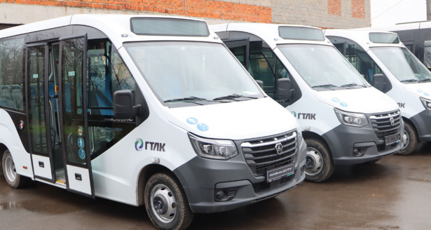 Автопарк Мичуринска пополнили пять новых автобусов по федеральной программе