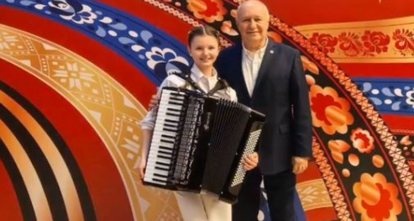 Аккордеонистка из Котовска прославилась на всю Россию
