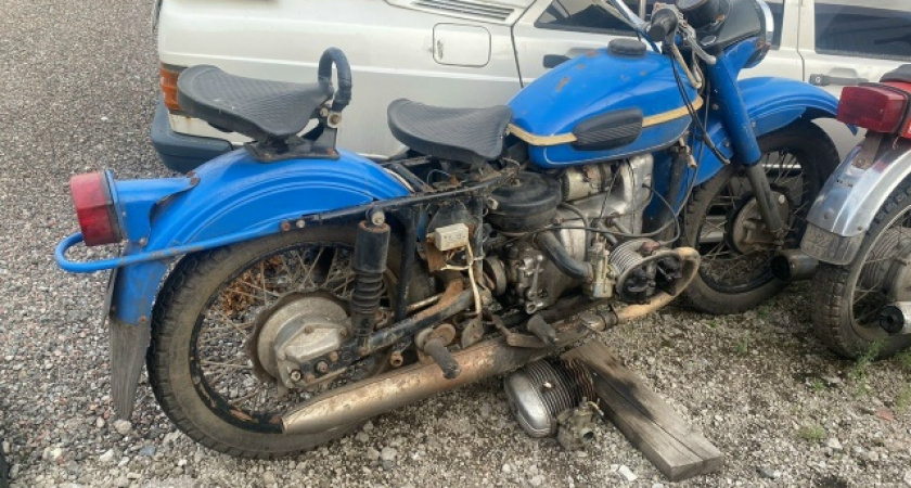 У пьяного мотоциклиста из Тамбовской области арестовали транспорт