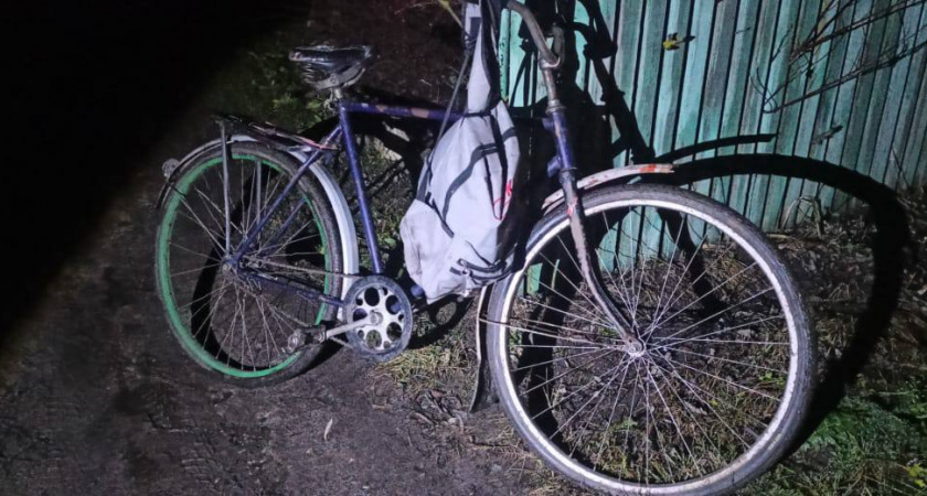 В Мичуринском округе автомобиль сбил велосипедиста, ехавшего навстречу движению