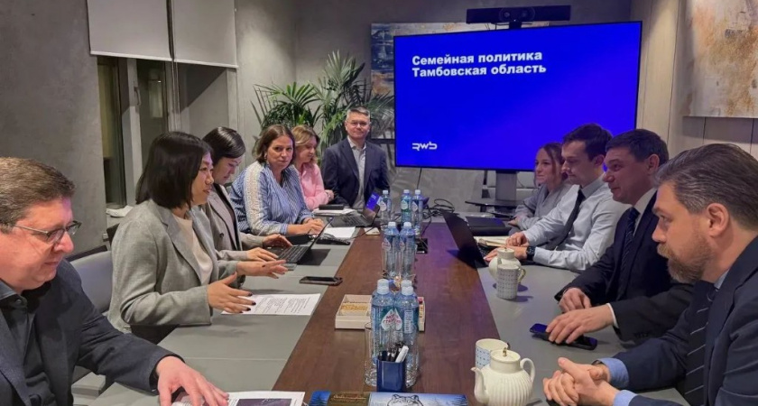 В Москве обсудили развитие «Платформы роста» и демографических проектов в Тамбовской области