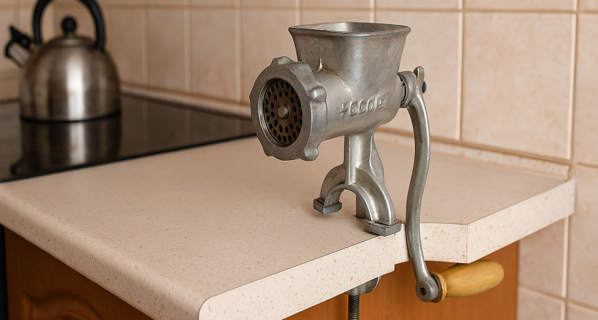 Делаете домашний фарш? Потеть у раковины больше не придется: в СССР мясорубки чистили с помощью этого простого трюка