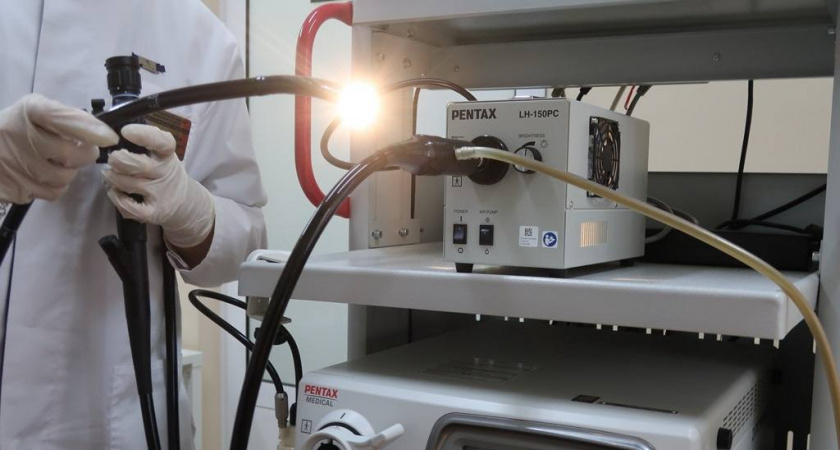 В Тамбовской областной больнице появилось новое эндоскопическое оборудование на 5 млн рублей