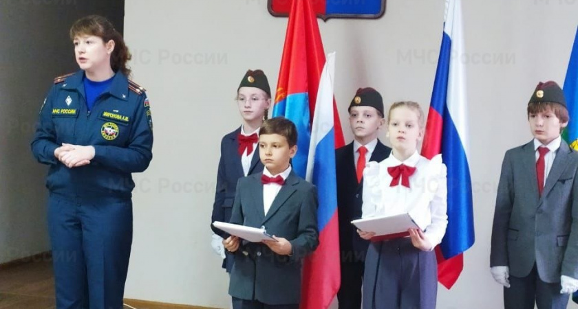 В школах Тамбовской области прошли занятия «Разговоры о важном» о работе спасателей и правилах безопасности