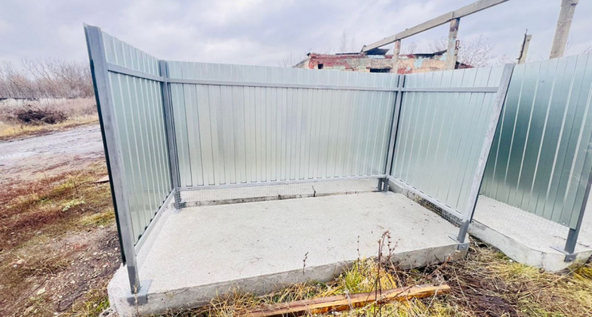 В Тамбовской области активно модернизируют контейнерные площадки для ТКО по инициативе Евгения Первышова