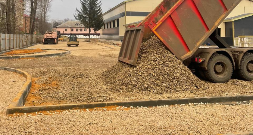 В Тамбове выходит на финиш строительство модульного спорткомплекса на Рязанской