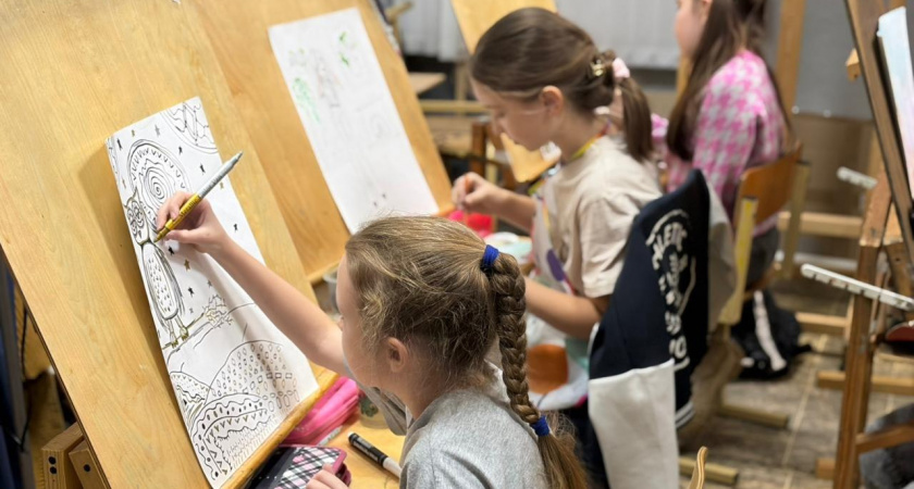 Юные художники из Тамбова присоединились к всероссийскому ИЗОбразительному диктанту