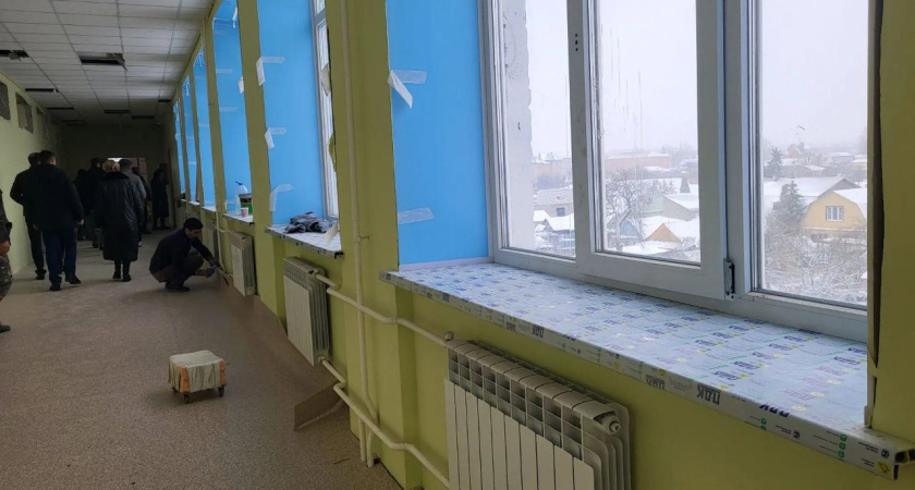 Капремонт корпуса лицея №21 в Тамбове завершат в ближайшие недели