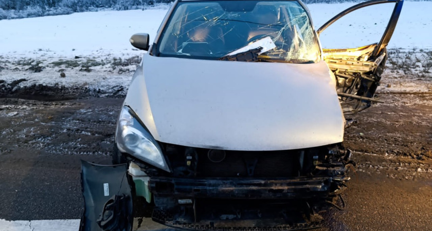 Выезд на встречную полосу привёл к ДТП на трассе Р-22 в Жердевском округе