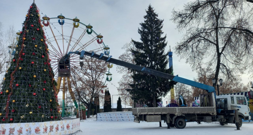 В тамбовском парке стартует «Парад ёлок» с детскими игрушками и письмами для бойцов