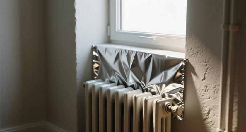 Берем только рулон фольги — и дом прогреется за 30 минут, даже если за окном мороз -40