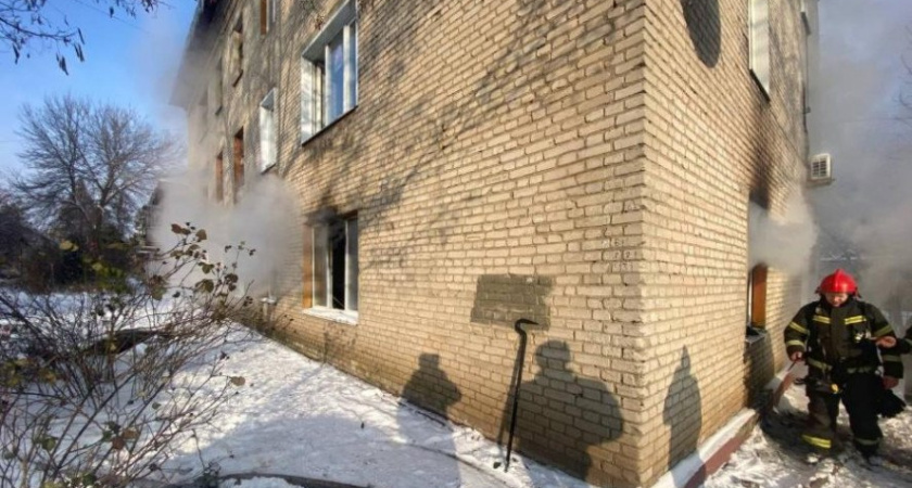  В Тамбовской области зафиксирован пожар в жилом секторе