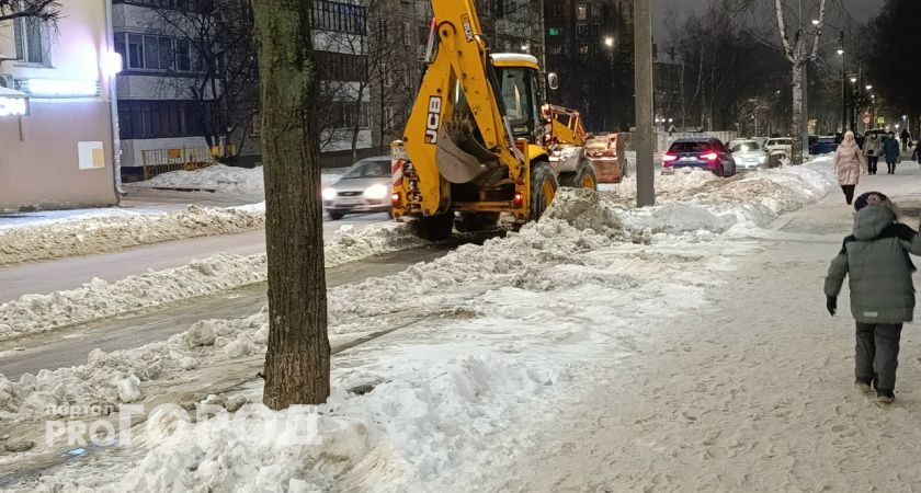В связи с образованием наледи на улицах, городские службы Тамбова изменят подход к уборке территории