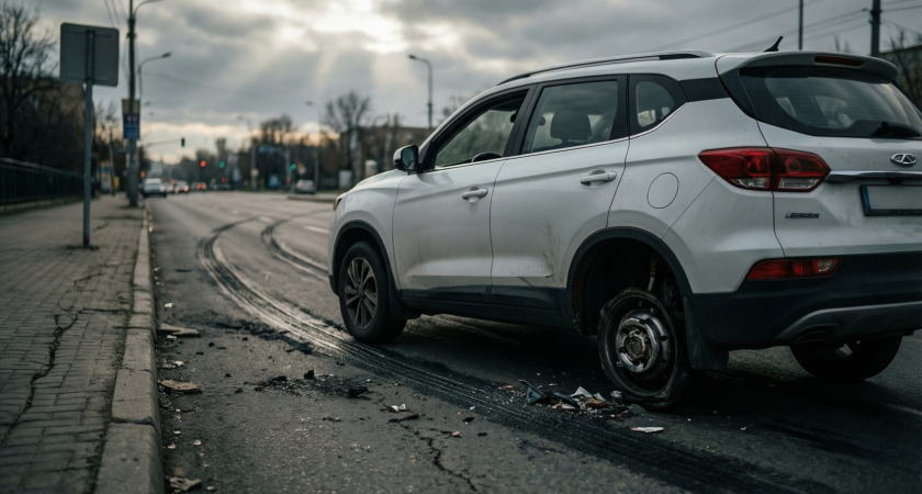 У нового Chery на ходу отлетело колесо. Народ кричал: «Китайское барахло!» — но эксперт раскрыл реальную правду