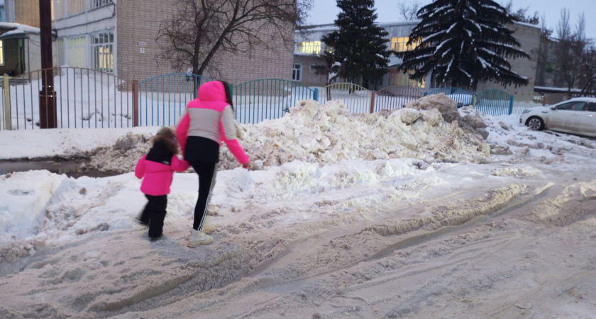 Сугробы против людей: как жители Тамбовской области борются с неубранными улицами