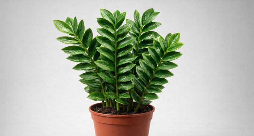 Заливаю ложку крупы стаканом кипятка и поливаю замиокулькас: листья глянцевые и упругие, прет как на дрожжах 