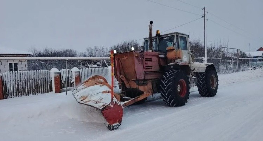 В Тамбовской области усилили ежедневный контроль за уборкой снега в муниципалитетах