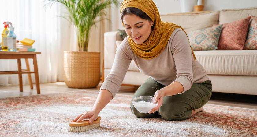 Узнала про турецкий способ чистки ковра: всего 20 минут - и он сияет чистотой. Всех своих подруг научила