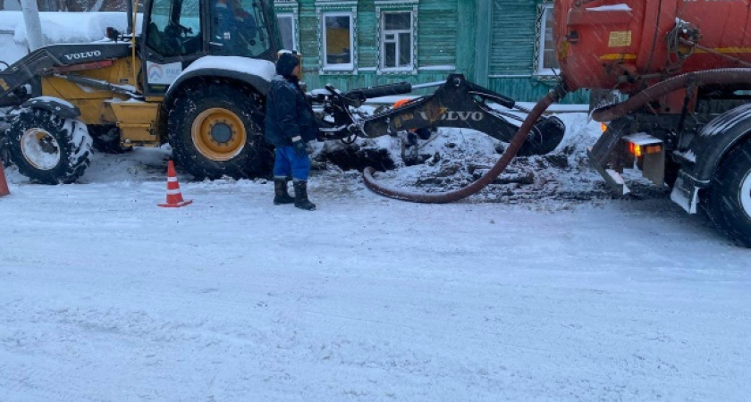 Бригада «РКС-Тамбов» устраняет неполадки даже во время обильного снегопада