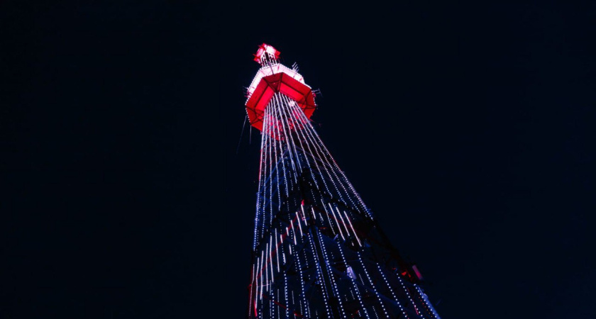 Тамбовская телебашня включит юбилейную подсветку к 25-летию РТРС