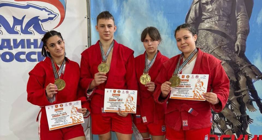 Юные самбисты из Тамбова стали победителями всероссийского турнира в Тверской области