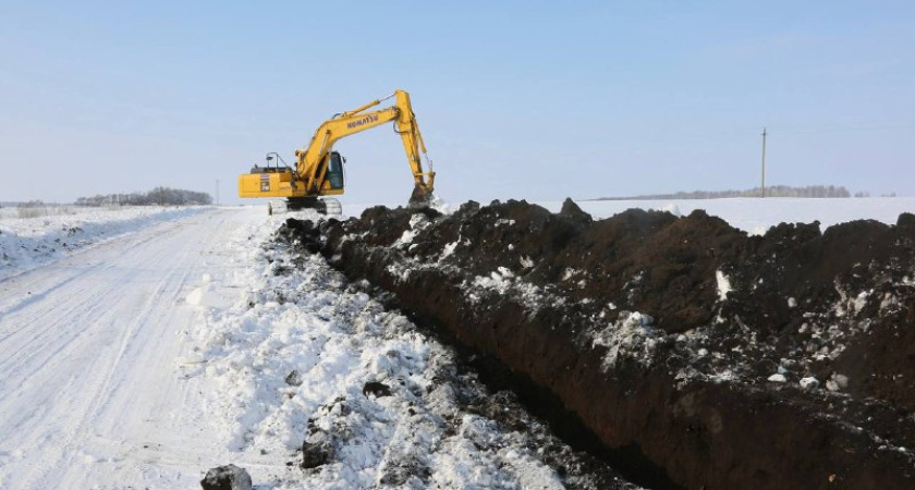 В Тамбовском округе начали прокладку газопровода к посёлку Пудовкин