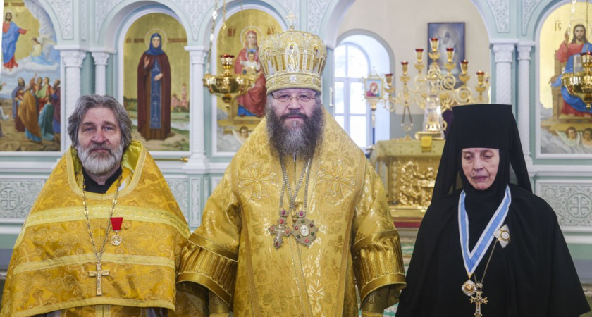 Священнослужители Тамбовской епархии удостоены высоких церковных наград