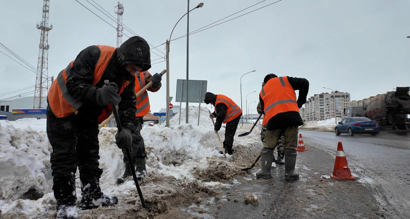 В Тамбове ожидается оттепель: коммунальные службы усилили работу по отводу талых вод