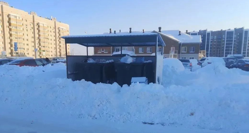 В Тамбове усилили расчистку контейнерных площадок от снега: за месяц очищено почти тысяча точек