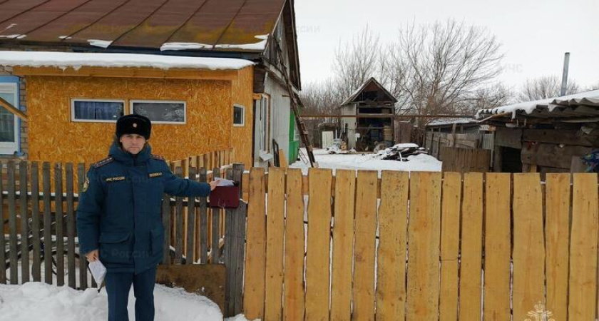 В Тамбовской области проходит операция "Отопление": спасатели усилили профилактику пожаров