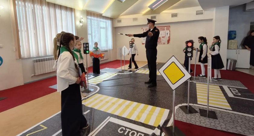 В Тамбове в Автогородке возобновили марафон по обучению школьников правилам дорожной безопасности