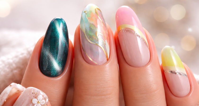 Скучный нюд оставьте в 2015: весной 2026 ногти стали главным акцентом, а не фоном образа - идеи крутого маникюра