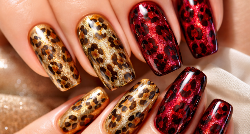 "Мокрый леопард" возвращается, скажите "арррр": 5 сверкающих идей маникюра весны-2026, от которых сложно отвести взгляд