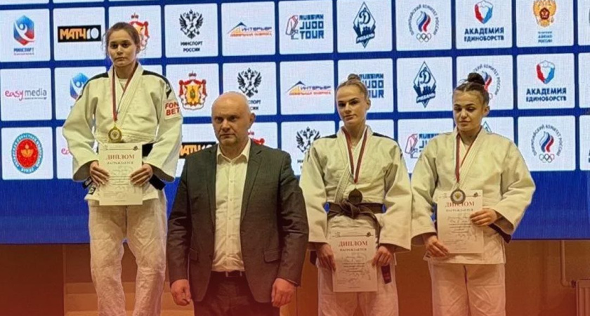 Тамбовская дзюдоистка Юлия Архипова стала призёром первенства ЦФО