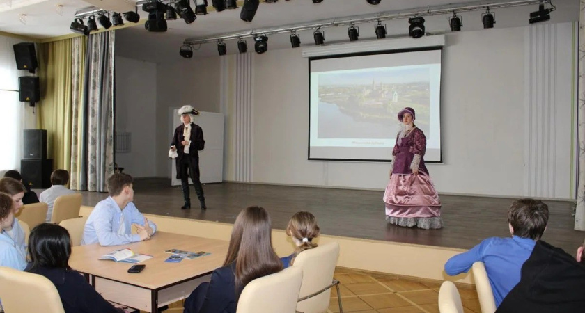 Школьники из Татановской школы совершили виртуальное путешествие по Тамбовской области