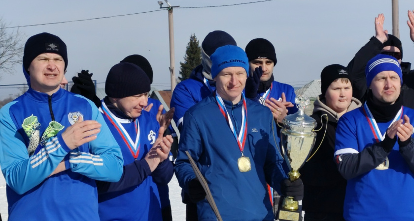 Полицейские Притамбовья отличились на турнире по футболу на снегу