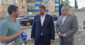Капремонт улиц в Тамбове проверили Владислав Ставицкий и Максим Косенков: первый этап идет без сбоев