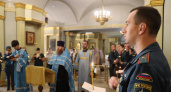 В Тамбове прошёл молебен в честь иконы «Неопалимая Купина» с участием сотрудников МЧС