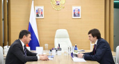 Первышов представил Кравцову обновлённую стратегию развития системы образования Тамбовской области