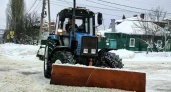 Аграрии Тамбовской области подключили тяжёлую технику к расчистке дорог после снегопадов