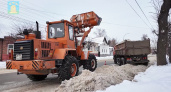 В Тамбове усилили уборку снега: техника и рабочие вышли на ключевые улицы и микрорайоны