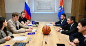 В Тамбовской области обсудили развитие баскетбола с президентом РФБ Андреем Кириленко