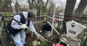 1 мая волонтеры из Тамбова привели в порядок 14 воинских захоронений